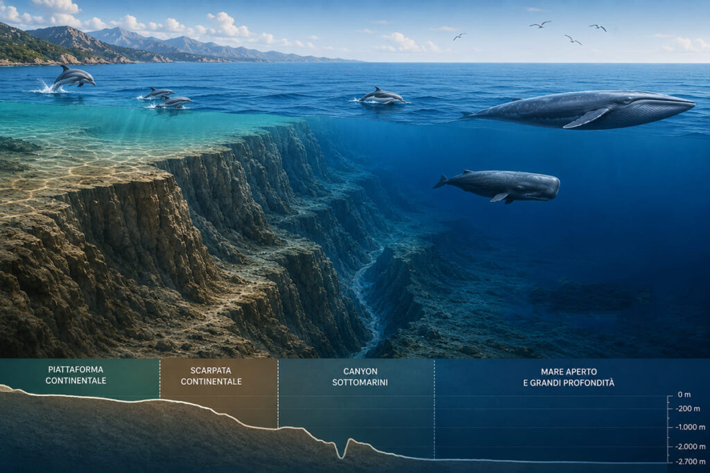 santuario pelagos habitat